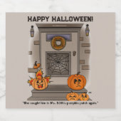 かぼちゃパッチ ビールラベル (シングルラベル)