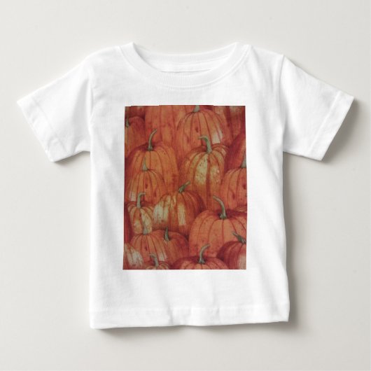 かぼちゃパッチ ベビーTシャツ (正面)