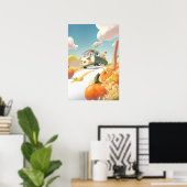 かぼちゃパッチ ポスター (ホームオフィス)