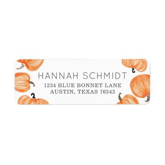 かぼちゃパッチ ラベル (正面)