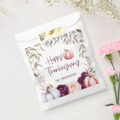 かぼちゃフローラ秋感謝祭パーティー フェイバーバッグ (封をした状態)