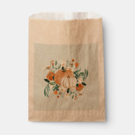 かぼちゃフローラ紅葉ブルー フェイバーバッグ