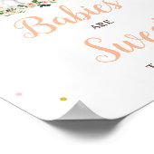 かぼちゃベビーは甘いお召し上がりください ポスター (角)