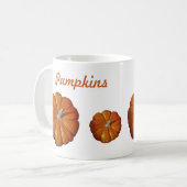 かぼちゃマグ コーヒーマグカップ (正面左)
