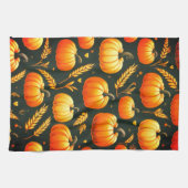かぼちゃ及び小麦キッチンタオル キッチンタオル (横)