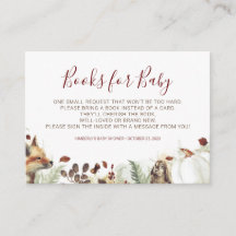 かぼちゃ及び森林動物のベビー書