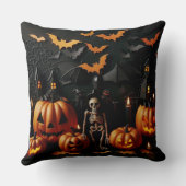 かぼちゃ及び骨格 クッション (裏面)