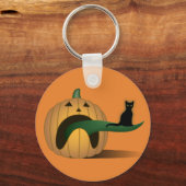 かぼちゃ吹き キーホルダー (正面)