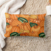 かぼちゃ型腰枕 ランバークッション (ブランケット)