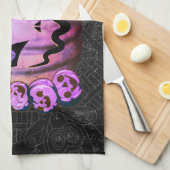 かぼちゃ女王 キッチンタオル (四つ折り)