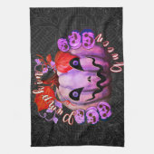 かぼちゃ女王 キッチンタオル (縦)