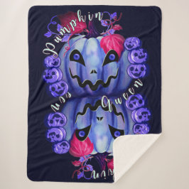 かぼちゃ女王 シェルパブランケット