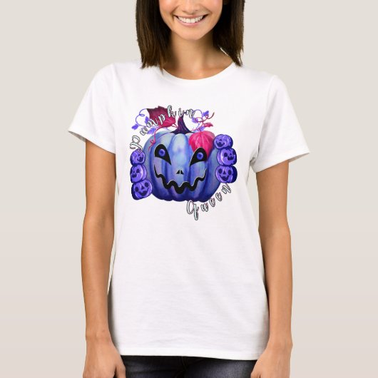 かぼちゃ女王 Tシャツ (正面)