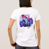 かぼちゃ女王 Tシャツ (裏面)