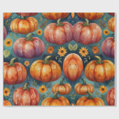 かぼちゃ好き ラッピングペーパー (フラット)