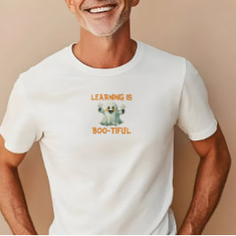 かぼちゃ学習はブーティフル ハロウィン先生 Tシャツ