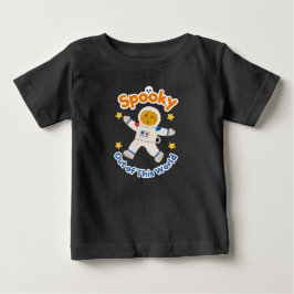 かぼちゃ宇宙飛行士のハロウィンTシャツ ベビーTシャツ