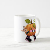 かぼちゃ岩 コーヒーマグカップ (正面右)