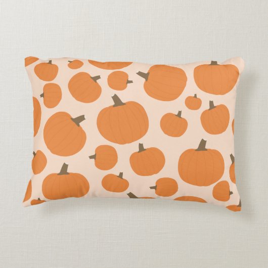 かぼちゃ模様 アクセントクッション (裏面)