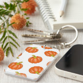 かぼちゃ模様 キーホルダー (正面右)