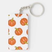 かぼちゃ模様 キーホルダー (裏面)