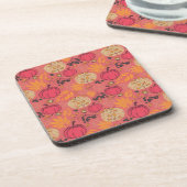 かぼちゃ模様 コースター (左側)