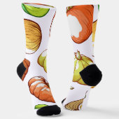 かぼちゃ模様 ソックス (傾斜あり)