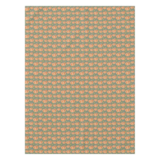 かぼちゃ模様 テーブルクロス (正面)