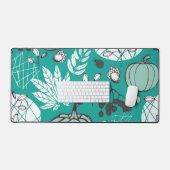 かぼちゃ模様 デスクマット (キーボード&マウス)