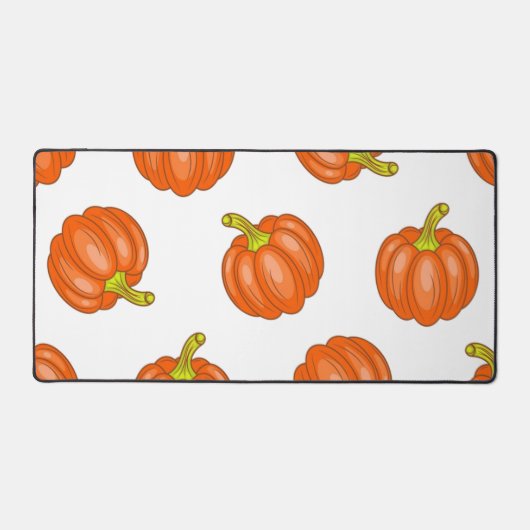 かぼちゃ模様 デスクマット (正面)