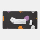 かぼちゃ模様 デスクマット (キーボード&マウス)