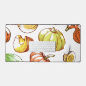 かぼちゃ模様 デスクマット (キーボード&マウス)