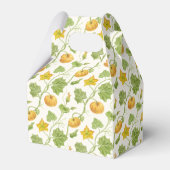 かぼちゃ模様 フェイバーボックス (裏面サイド)