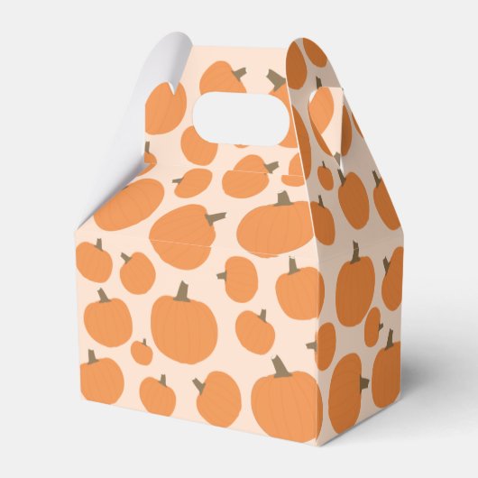 かぼちゃ模様 フェイバーボックス (裏面サイド)