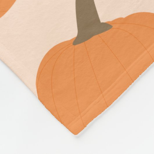 かぼちゃ模様 フリースブランケット (角)