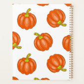 かぼちゃ模様 プランナー手帳 (裏面)