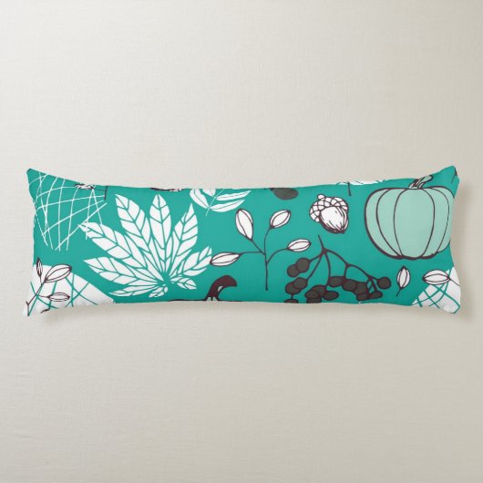 かぼちゃ模様 ボディピロー (正面)