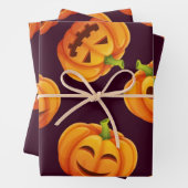 かぼちゃ模様 ラッピングペーパーシート (インサイチュ)