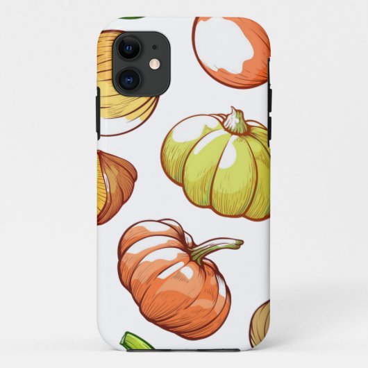 かぼちゃ模様 Case-Mate iPhoneケース (裏面)