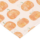 かぼちゃ水のカラーパターン ショートテーブルランナー (コーナー)