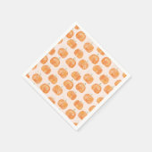 かぼちゃ水のカラーパターン スタンダードカクテルナプキン (角)