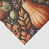 かぼちゃ水彩秋の模様秋 薄葉紙 (詳細)