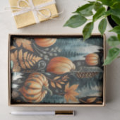 かぼちゃ水彩秋の模様秋 薄葉紙 (ギフト)