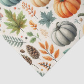 かぼちゃ水彩秋の模様秋 薄葉紙 (詳細)