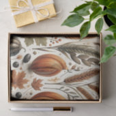 かぼちゃ水彩秋の模様秋 薄葉紙 (ギフト)