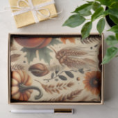 かぼちゃ水彩秋の模様秋 薄葉紙 (ギフト)