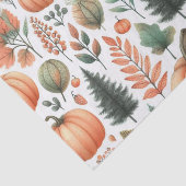 かぼちゃ水彩秋の模様秋 薄葉紙 (詳細)