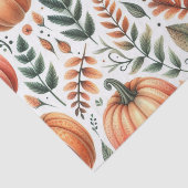 かぼちゃ水彩秋の模様秋 薄葉紙 (詳細)