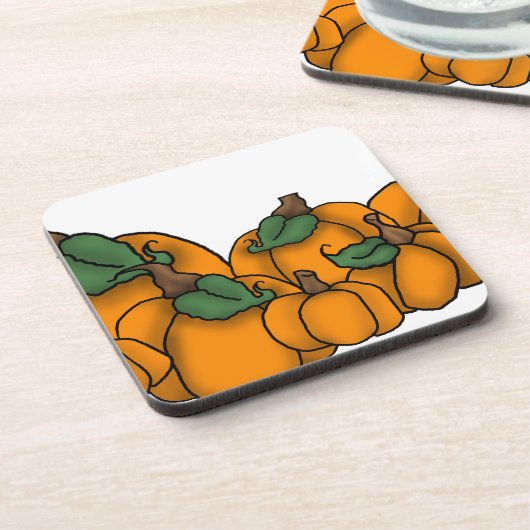 かぼちゃ畑 コースター (左側)