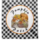 かぼちゃ畑 シャワーカーテン (正面)